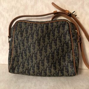 Christian Dior(Vintage)Trotter Coated Canvas/Leather